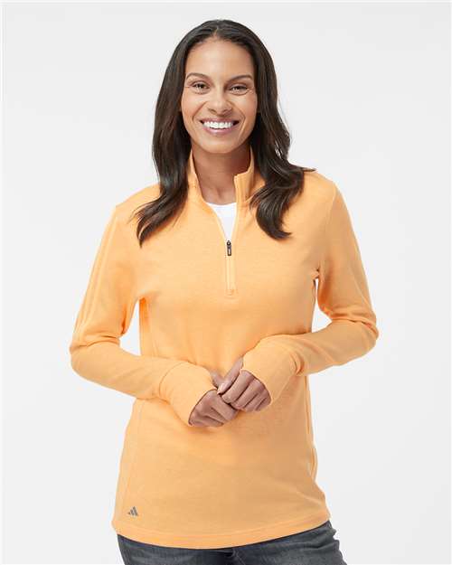 Women's 3-Stripe Quarter-Zip Sweater Pullover