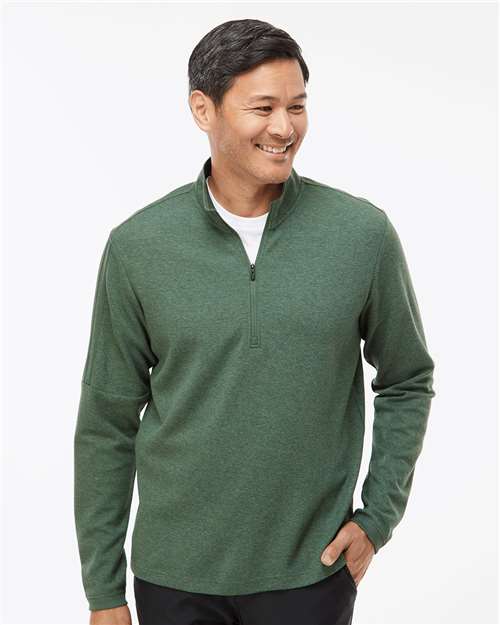 Men's 3-Stripe Quarter-Zip Sweater Pullover