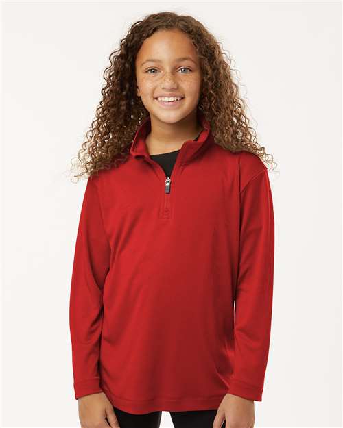 Youth Pro-Lock Performance Quarter-Zip Pullover