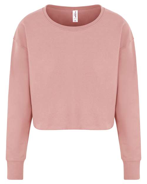 Women's Cropped Crewneck Sweatshirt