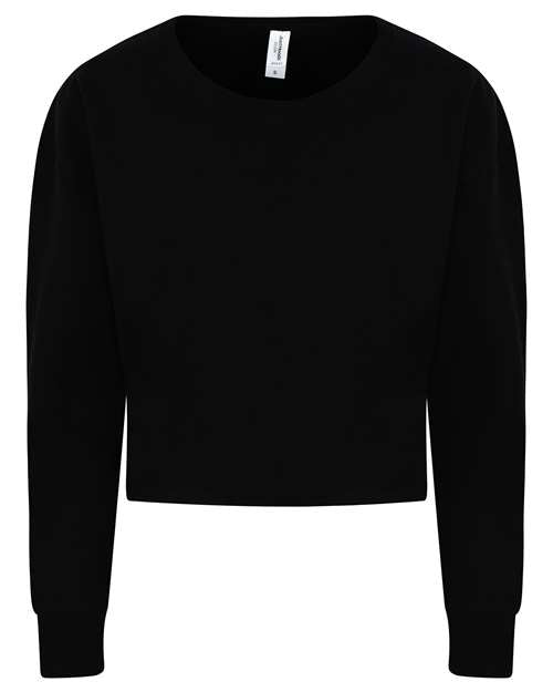 Women's Cropped Crewneck Sweatshirt
