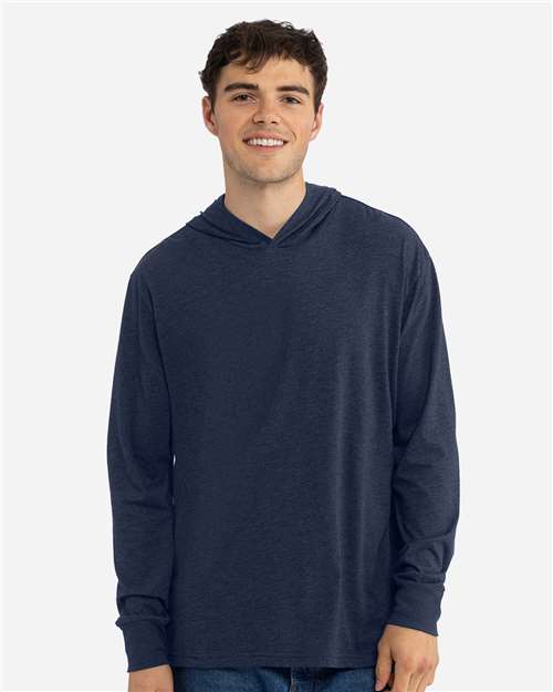 Unisex CVC Hoodie Long Sleeve T-Shirt