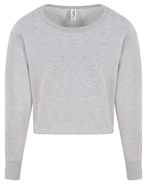 Women's Cropped Crewneck Sweatshirt