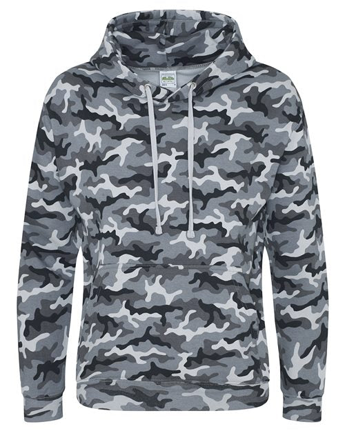 Unisex Camo Hooded Sweatshirt