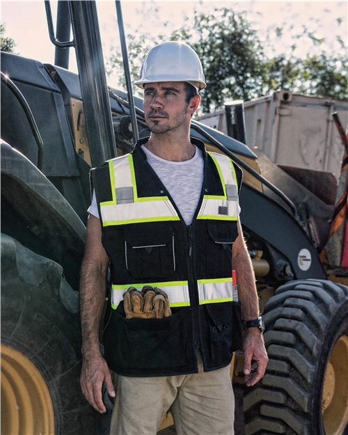 Unisex EV Series® Enhanced Visibility Professional Utility Vest