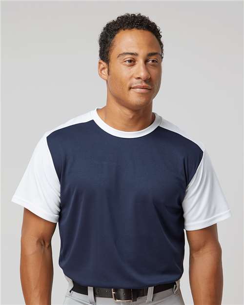 Men's Crewneck Pullover Baseball Jersey