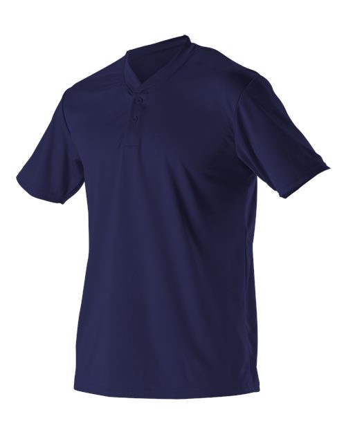 Men's Baseball Two Button Henley Jersey