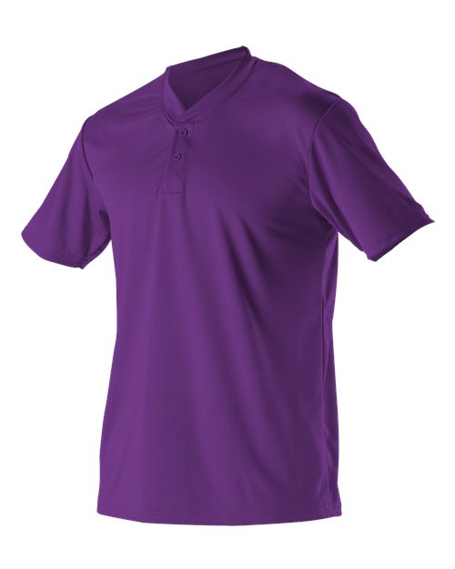Men's Baseball Two Button Henley Jersey