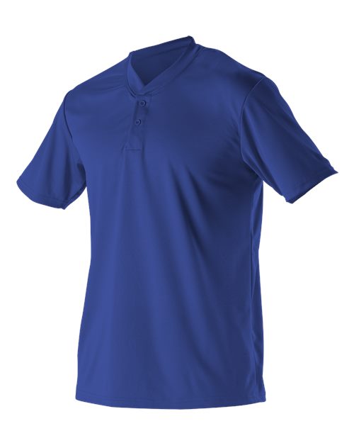 Men's Baseball Two Button Henley Jersey