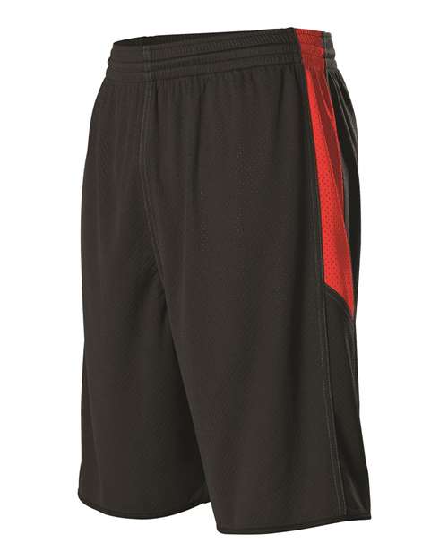 Men's Single Ply Reversible Basketball Shorts