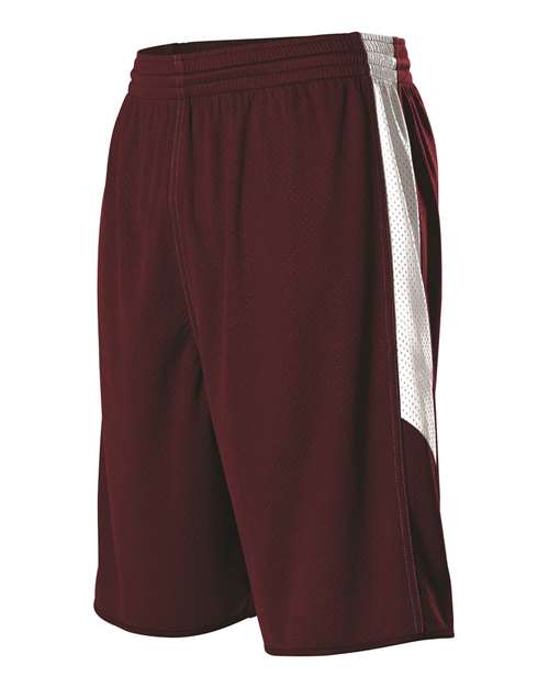 Men's Single Ply Reversible Basketball Shorts