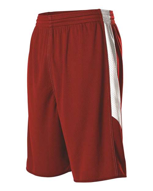 Men's Single Ply Reversible Basketball Shorts