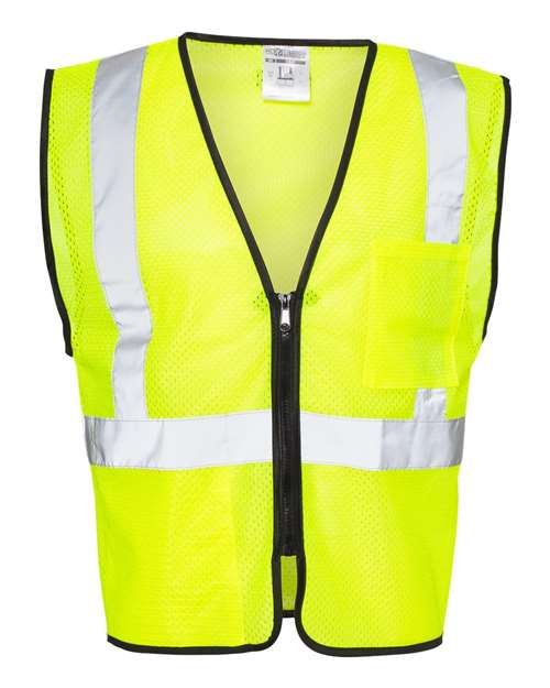 Unisex Double-Pocket Zippered Economy Class 2  Vest