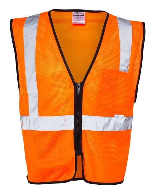 Unisex Double-Pocket Zippered Economy Class 2  Vest