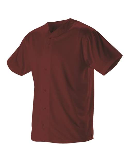 Men's Full Button Lightweight Baseball Jersey