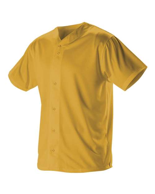 Men's Full Button Lightweight Baseball Jersey