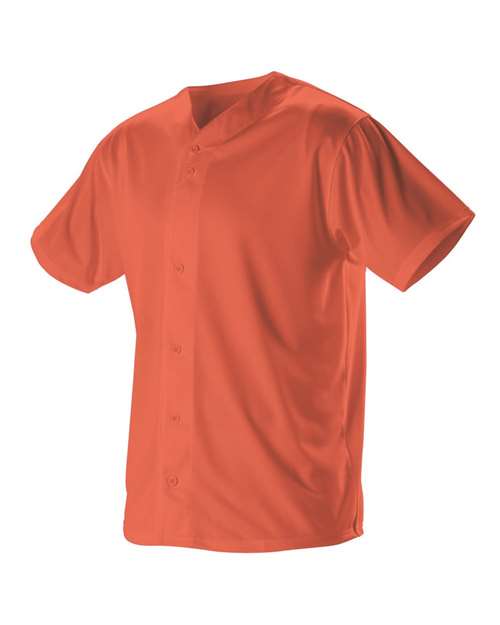 Men's Full Button Lightweight Baseball Jersey