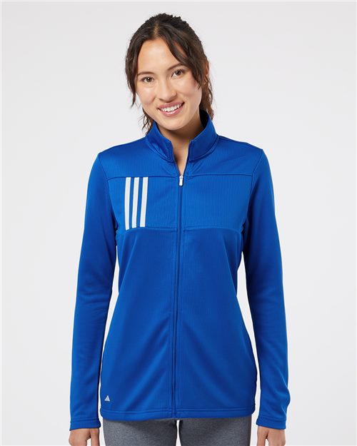 Women's 3-Stripe Double Knit Full-Zip