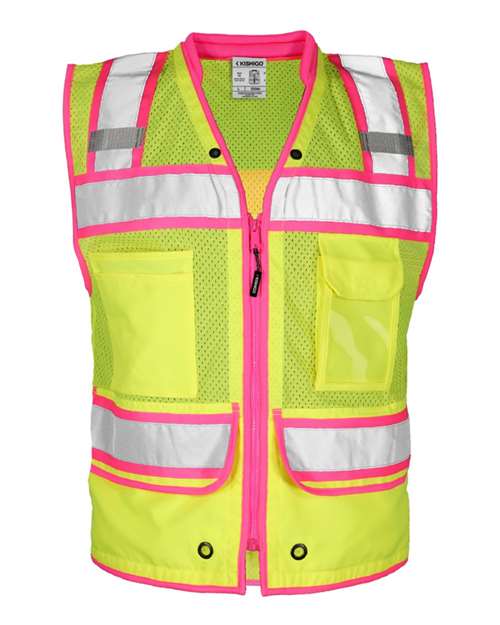 Men's Color Contrast High Performance Surveyors Vest